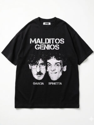 Remera García y Spinetta
