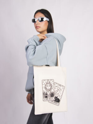 Totebag Sun and Moon