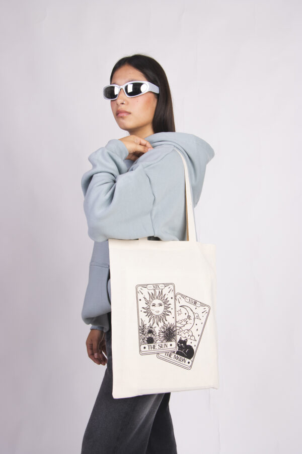 Totebag Sun and Moon