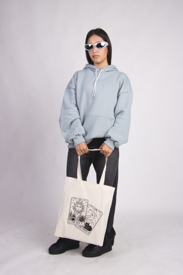 Totebag Sun and Moon