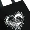 Totebag Skeletons Love