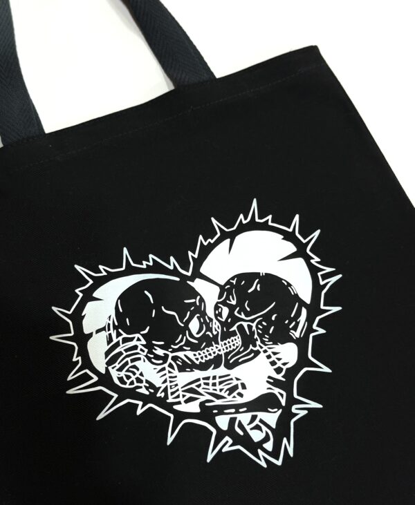 Totebag Skeletons Love