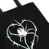 Totebag Spider Heart