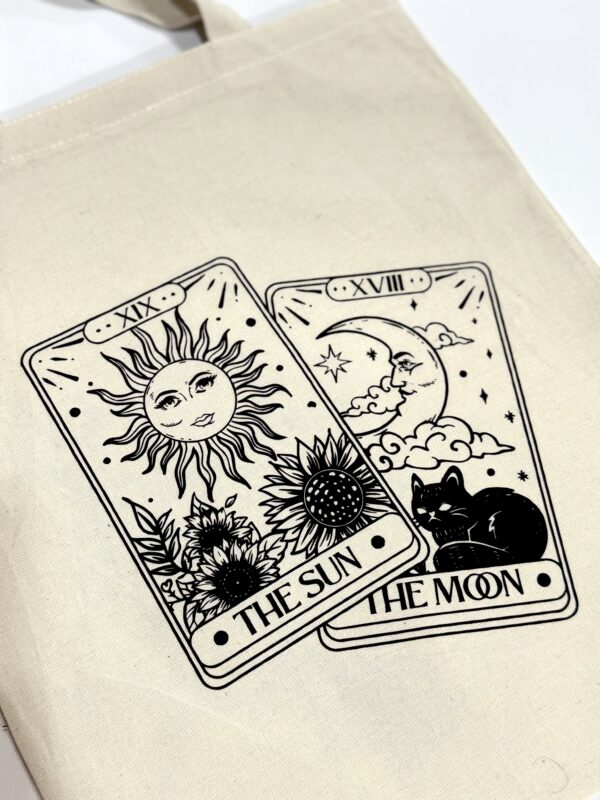 Totebag Sun and Moon