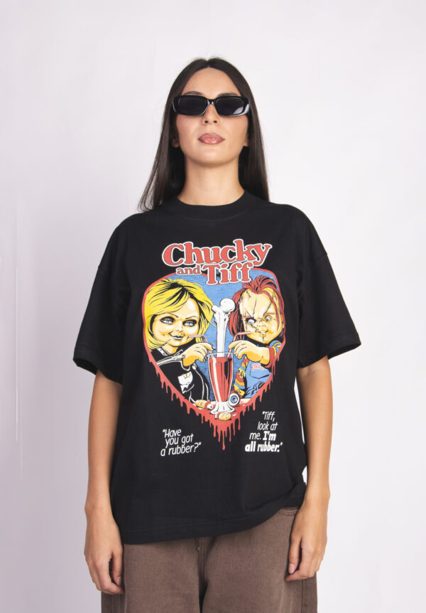 Remera Chuky y Tiffany