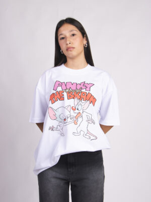 Remera Pinky y Cerebro
