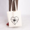 Totebag Spider Heart