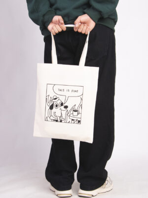 Totebag This is Fine
