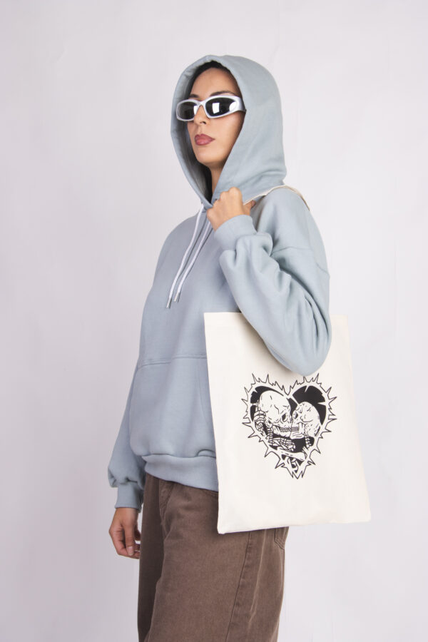 Totebag Skeletons Love